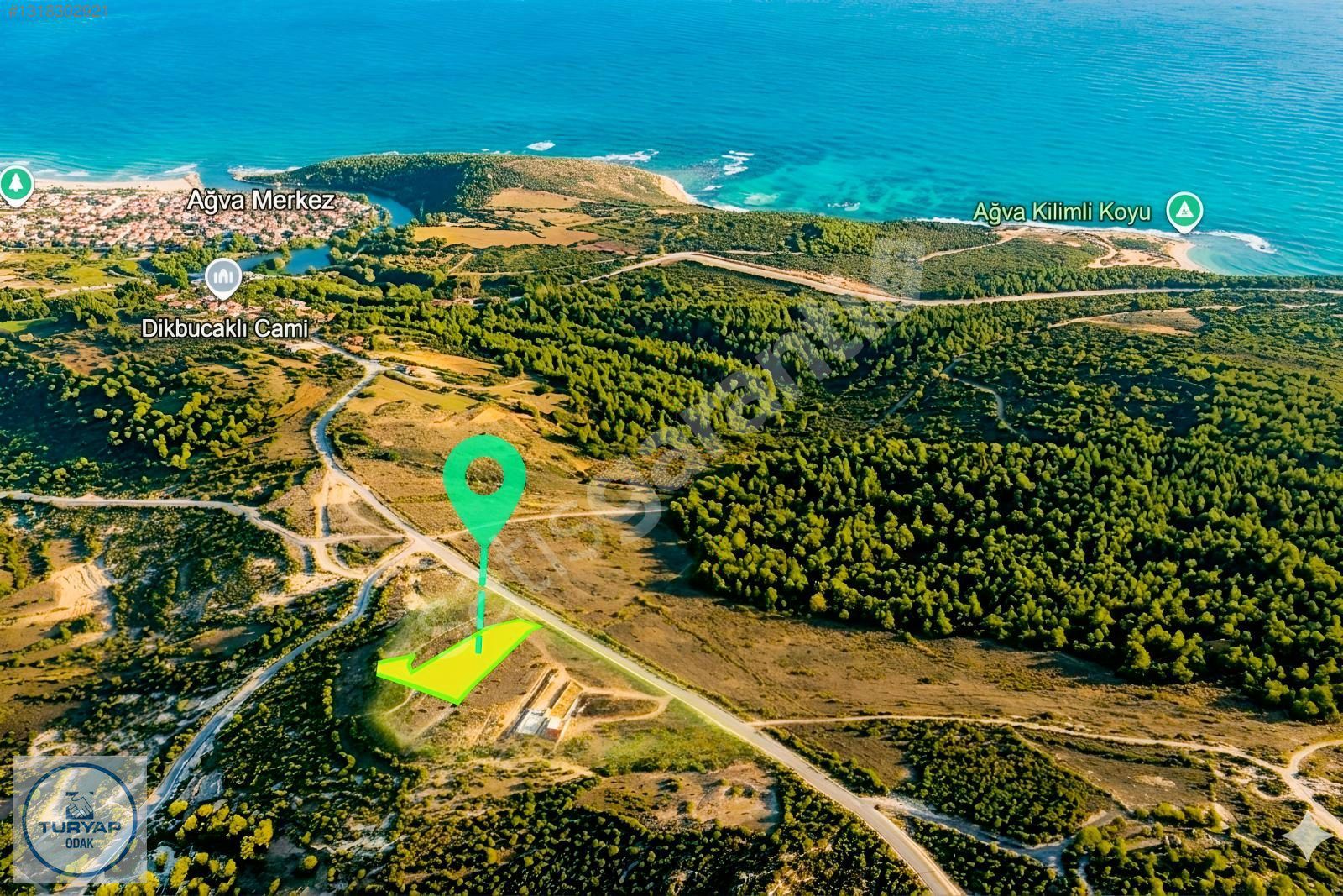 Şile Bucaklı'da Doğa ve Deniz ile İç İçe, Satılık Manzaralı Arsa