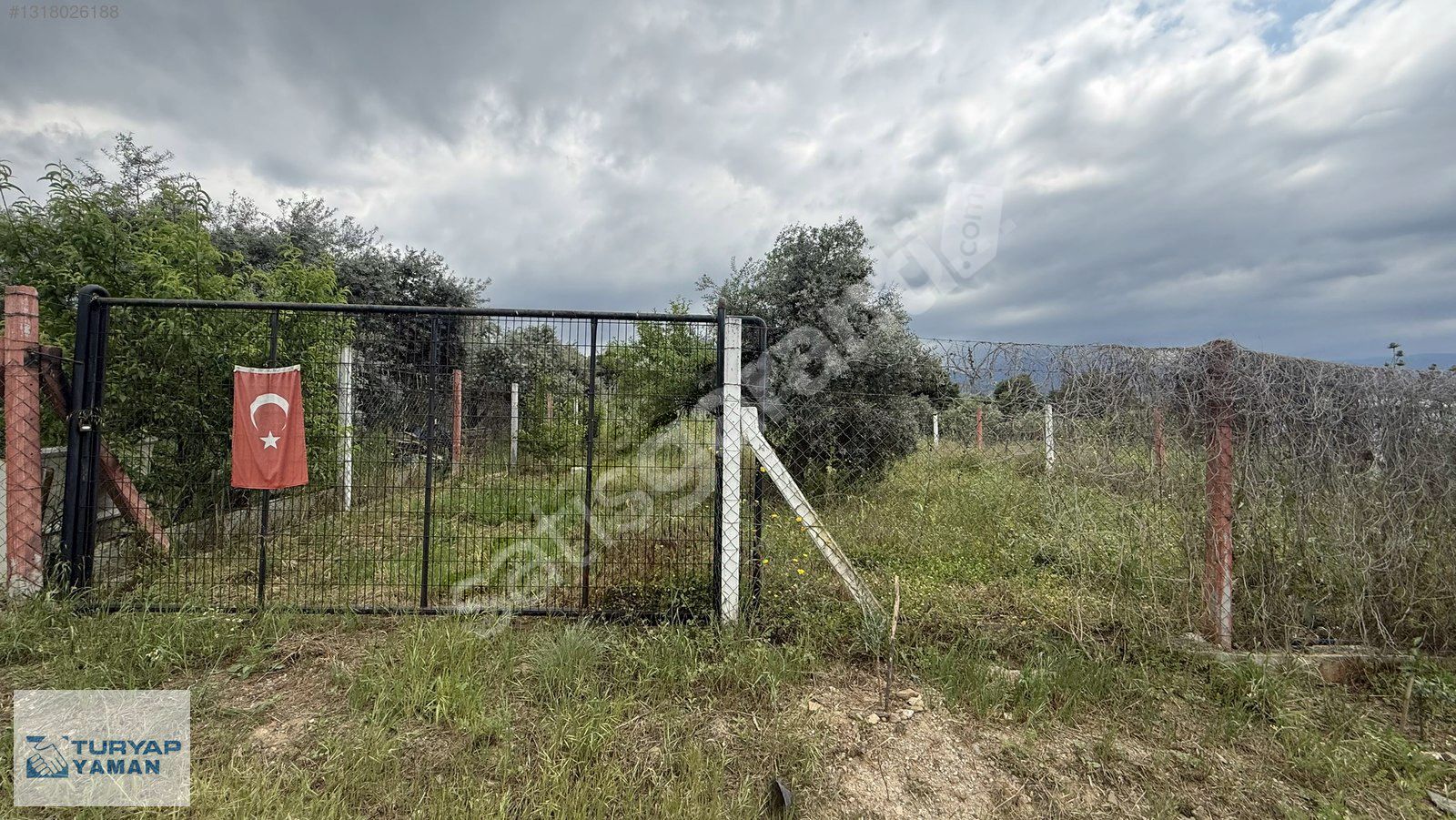 TURYAPTAN IRLAMAZDA (3) KAT KONUT İMARLI 299 m2. SATILIK ARSA
