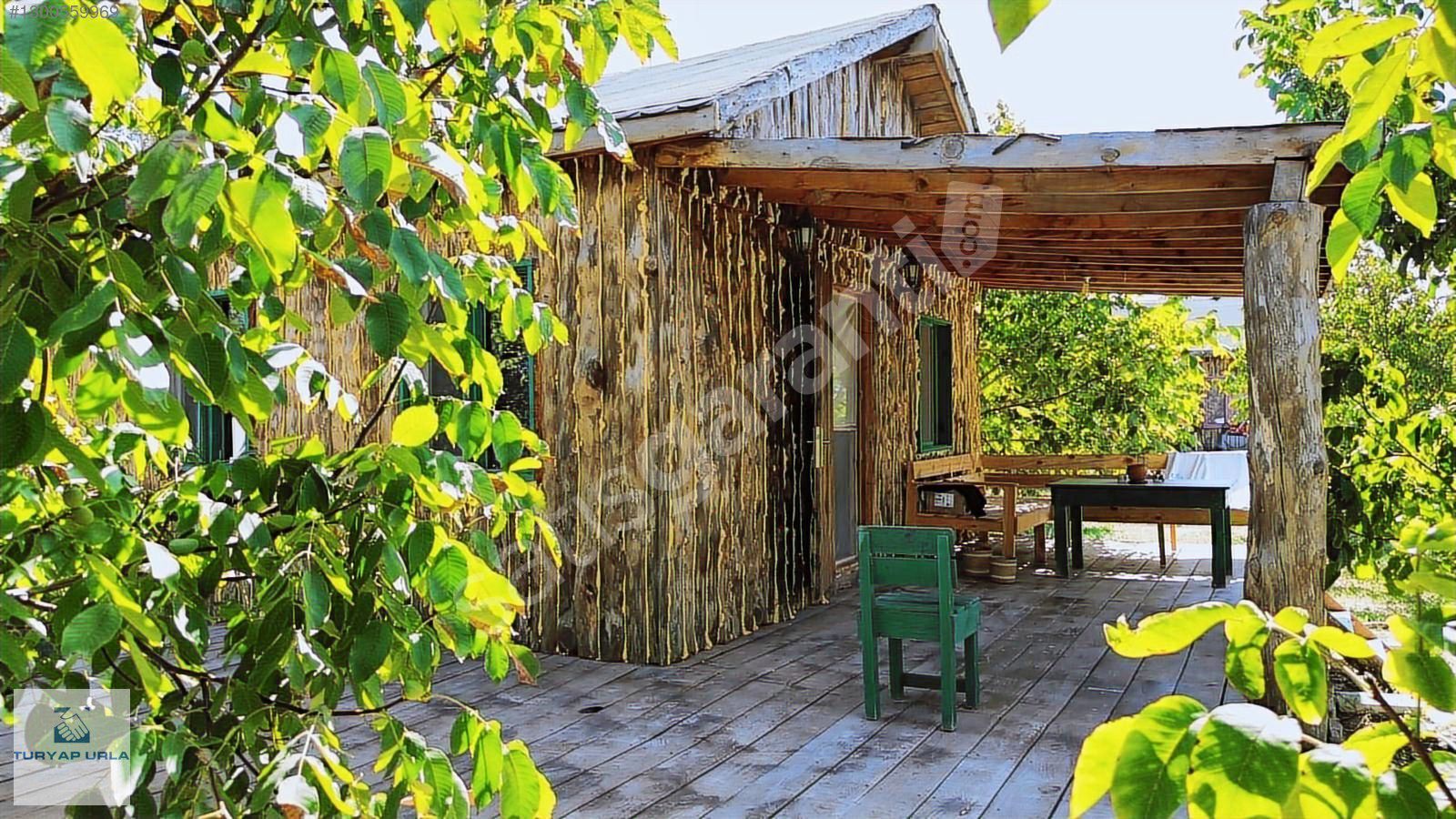 TURYAP'tan Urla Kuşçular Yakını Eşyalı Kiralık 2+1 Bungalov Ev