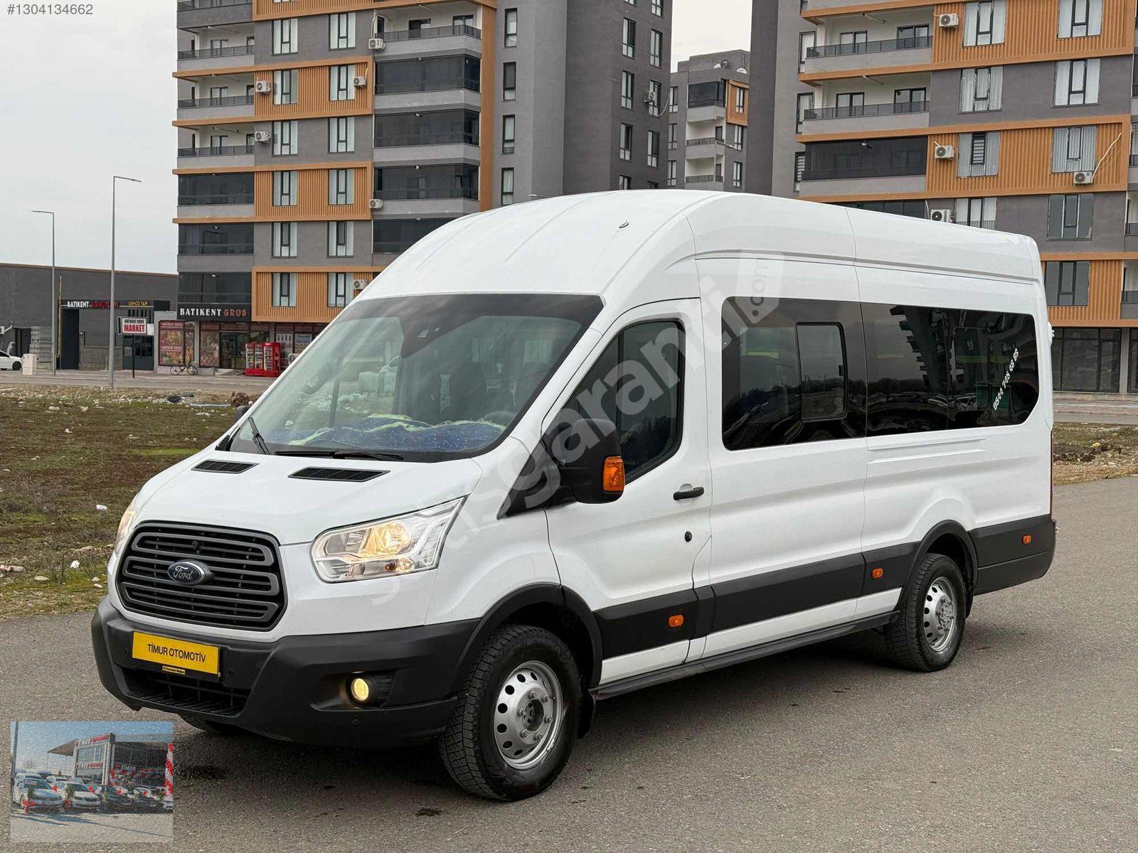 TİMUR OTOMOTİV DEN FORD TRANSİT JUMBO TEK TEKEL 14+1