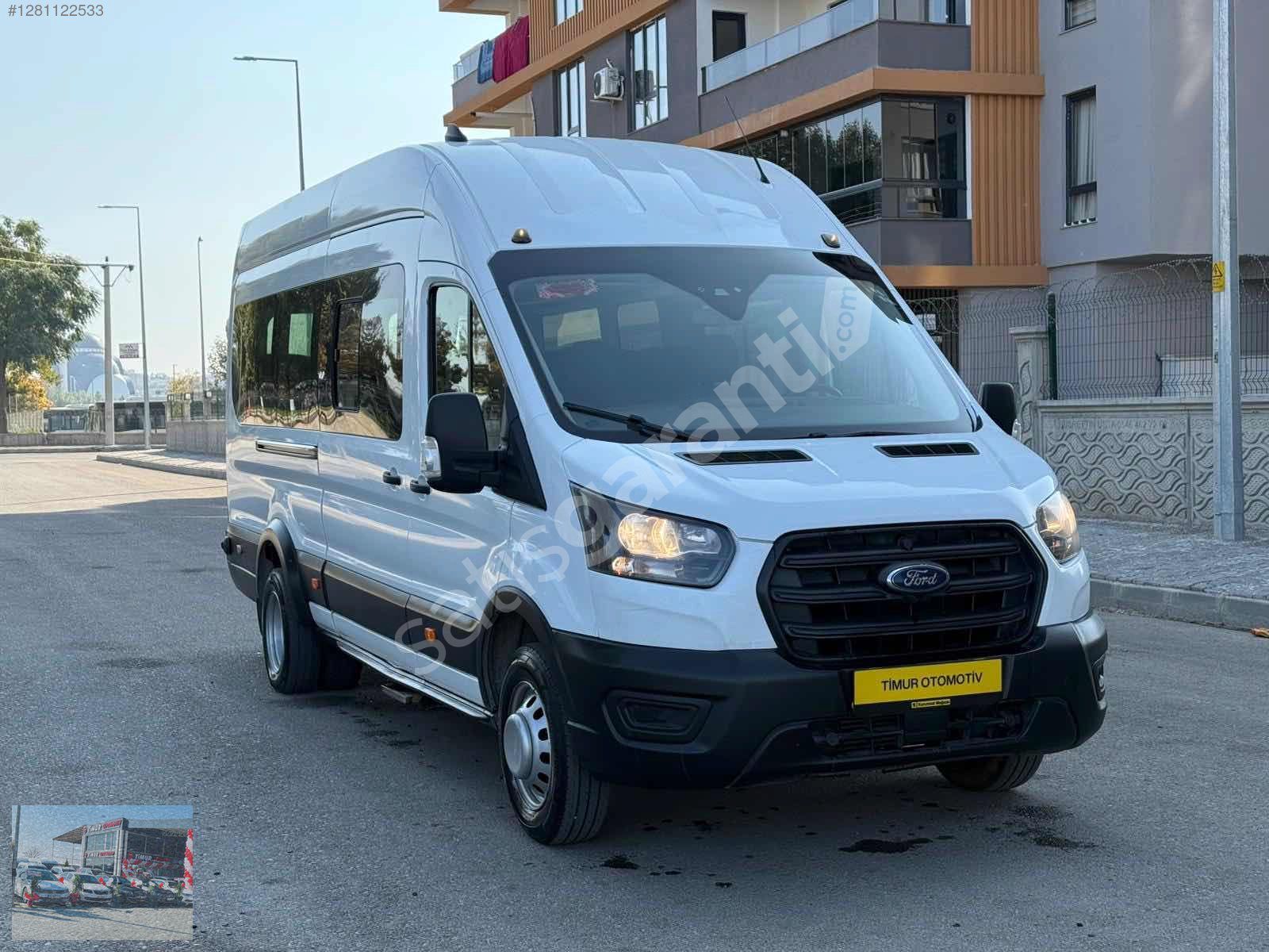 TİMUR OTOMOTİV DEN FORD TRANSİT ÇIFT TEKEL ÇİFT KLIMALI MÜNÜBÜS