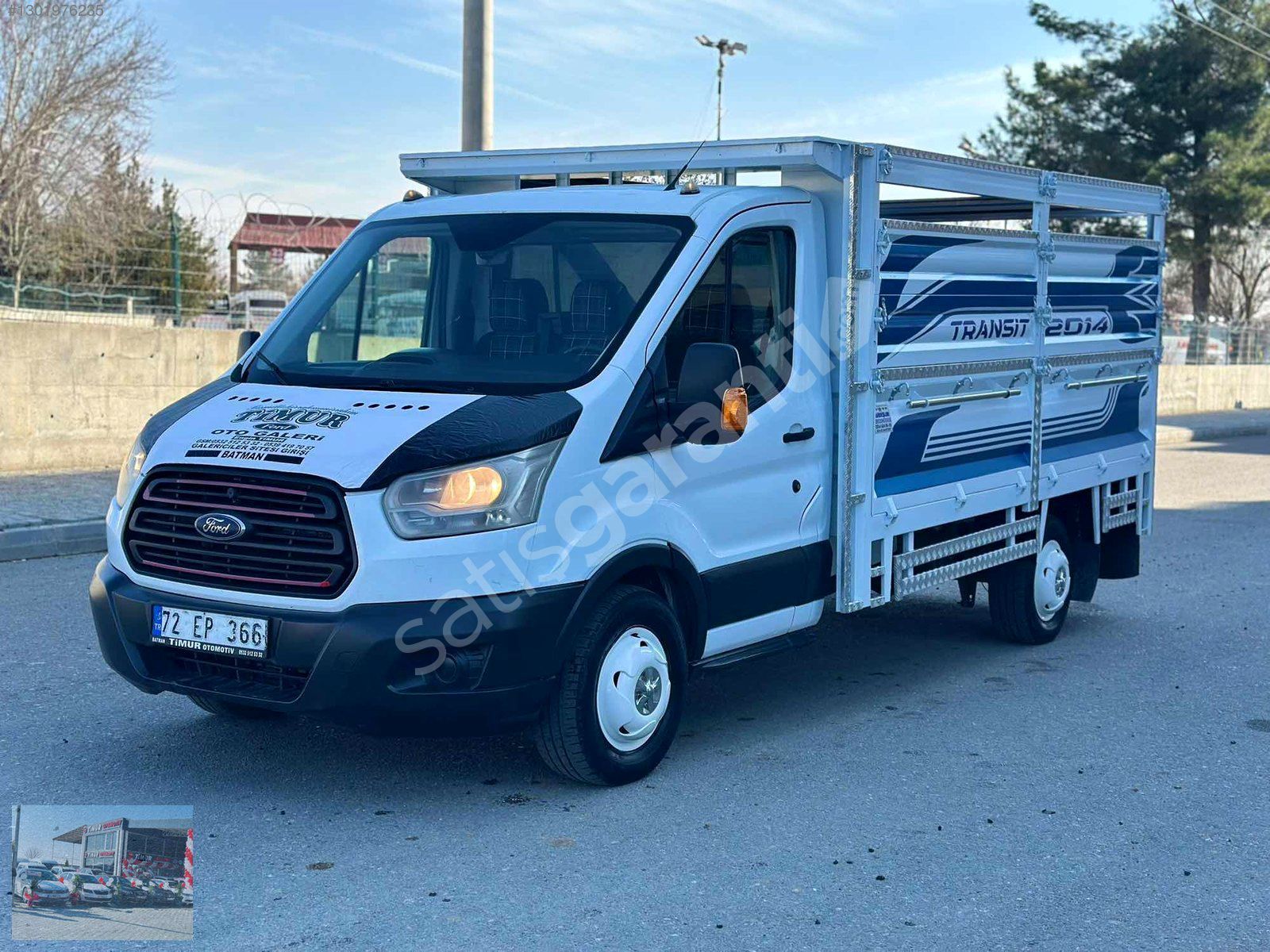 TİMUR OTOMOTİV DEN FORD TRANSİT 350 L KLIMALI KAMYONET