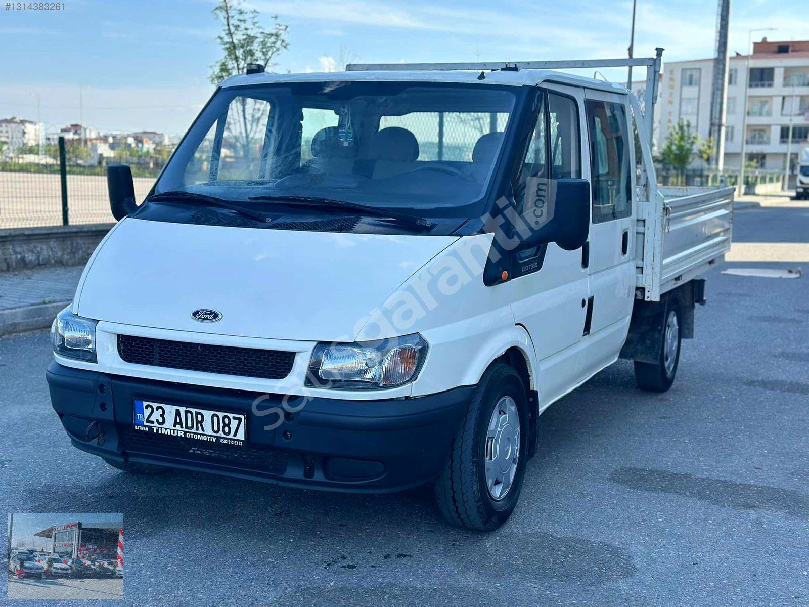 TİMUR OTOMOTİV DEN FORD TRANSİT 350 M ÇIFT KABİN KAMYONET