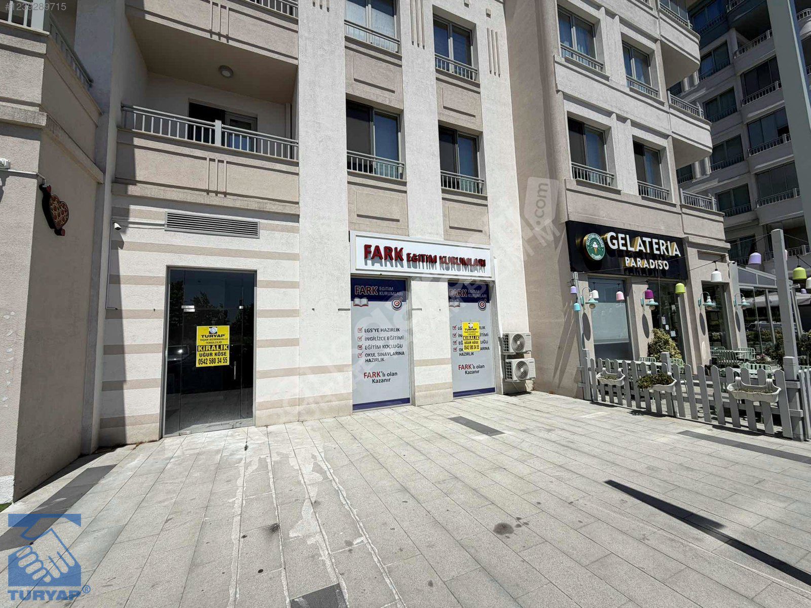 BİZİM MAHALLE 2.KISIM 105 M2 CADDE ÜSTÜ KİRALIK DÜKKAN TERASLI