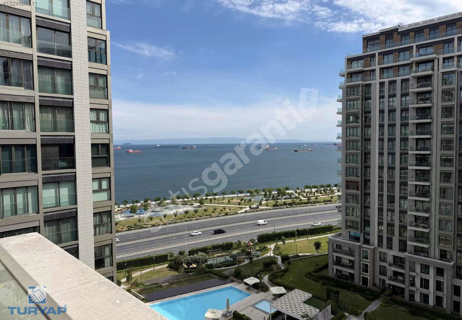 BÜYÜKYALI'DA DENİZ MANZARALI LÜX 3+1 145m2 MUHTEŞEM DAİRE