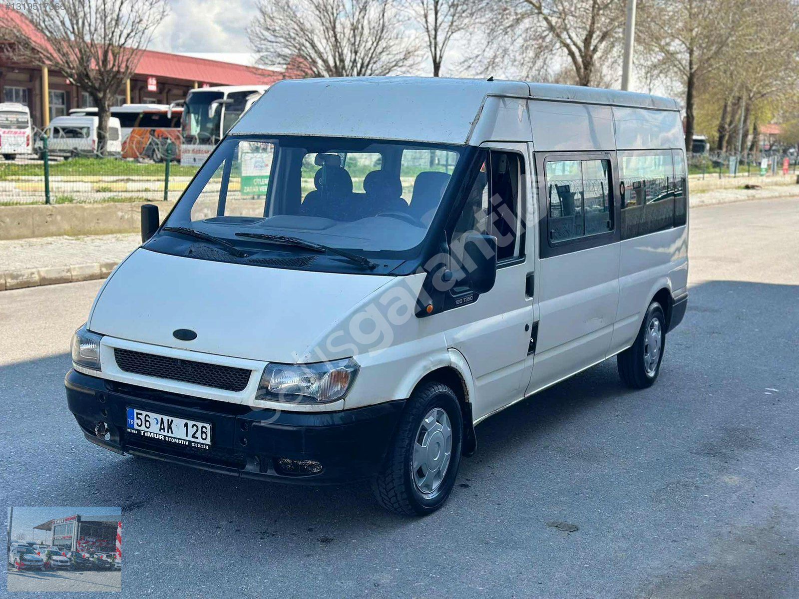 TİMUR OTOMOTİV DEN FORD TRANSİT 14 KİŞİLİK MÜNÜBÜS