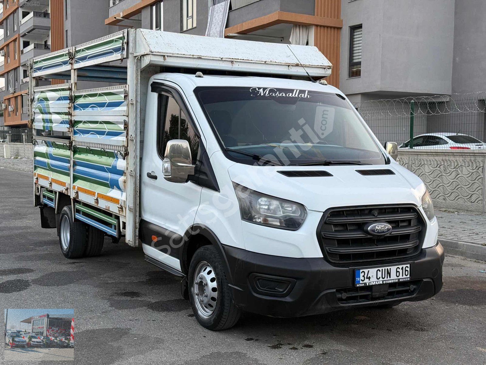 TİMUR OTOMOTİV DEN FORD TRANSİT JUMBO 350 ED KAMYONET