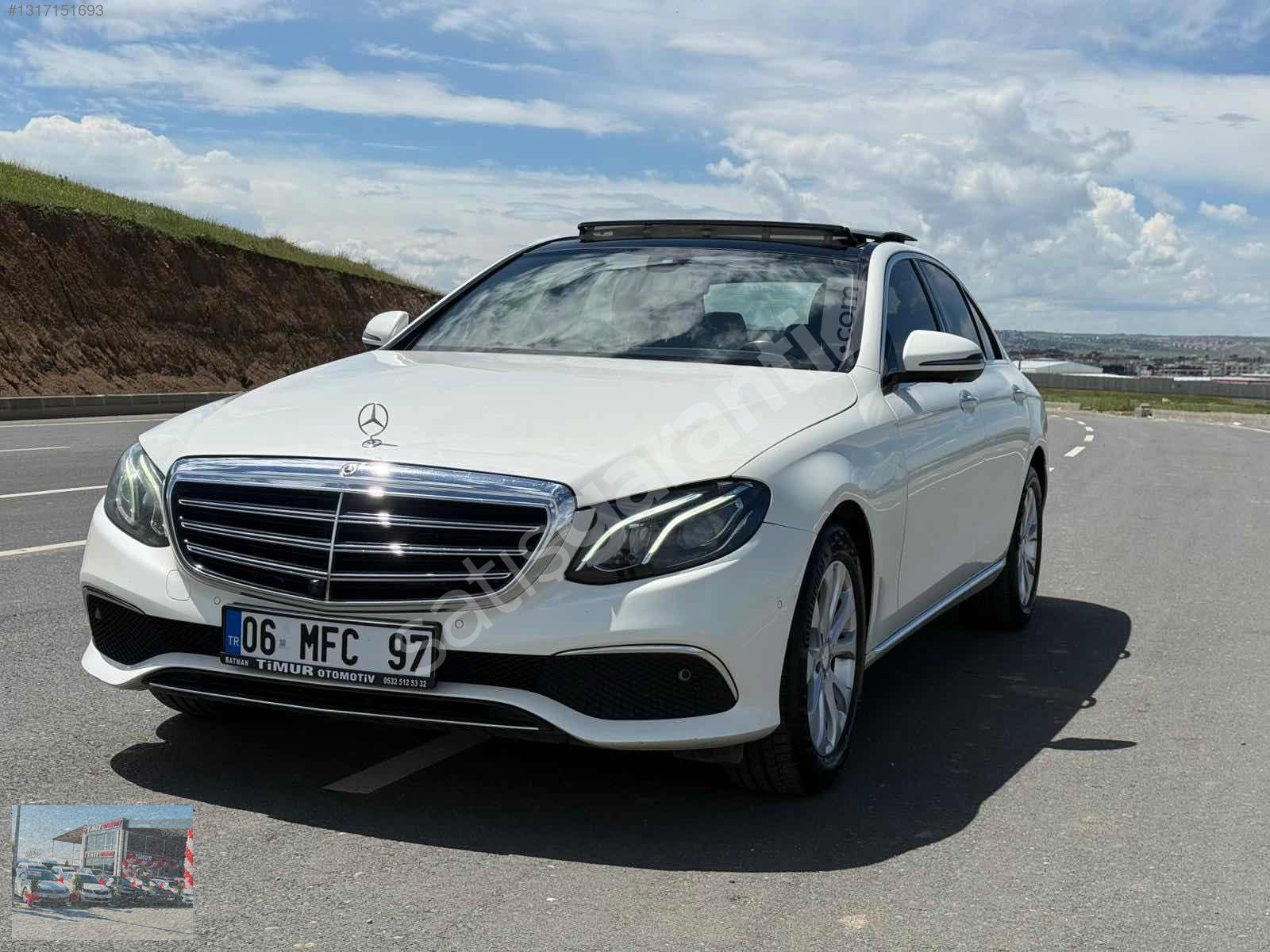 TİMUR OTOMOTİV DEN MERCEDES BENZ E 220 D EXCLUSİVE