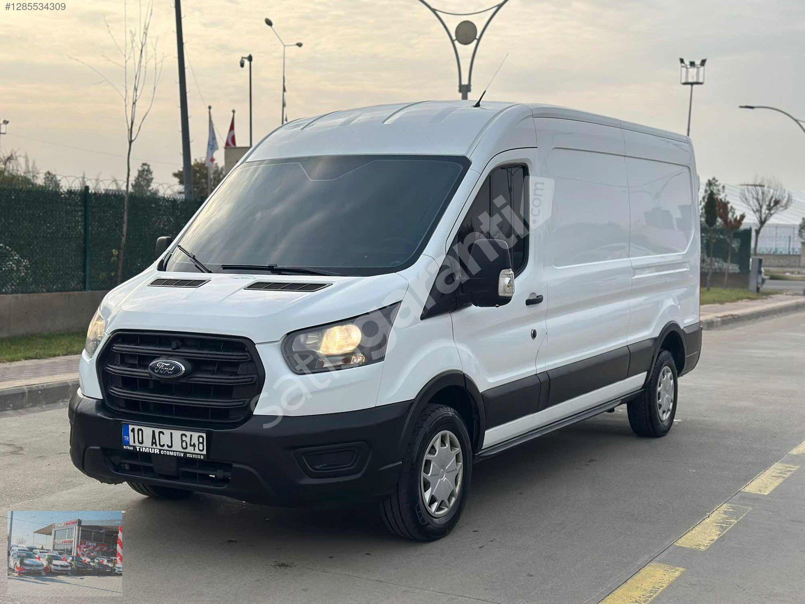 TİMUR OTOMOTİV DEN FORD TRANSİT 350 L KLIMALI KAMYONET