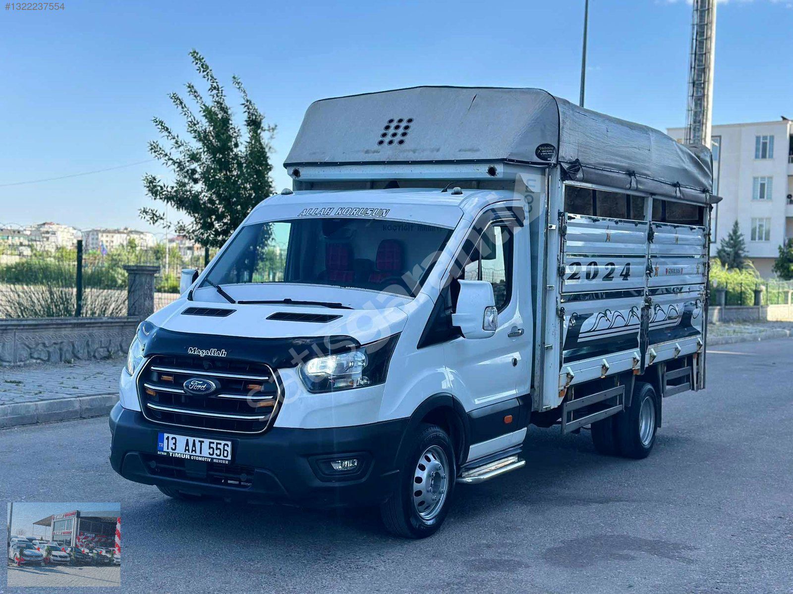 TİMUR OTOMOTİV DEN FORD TRANSİT JUMBO 350 ED KLİMALI KAMYONET