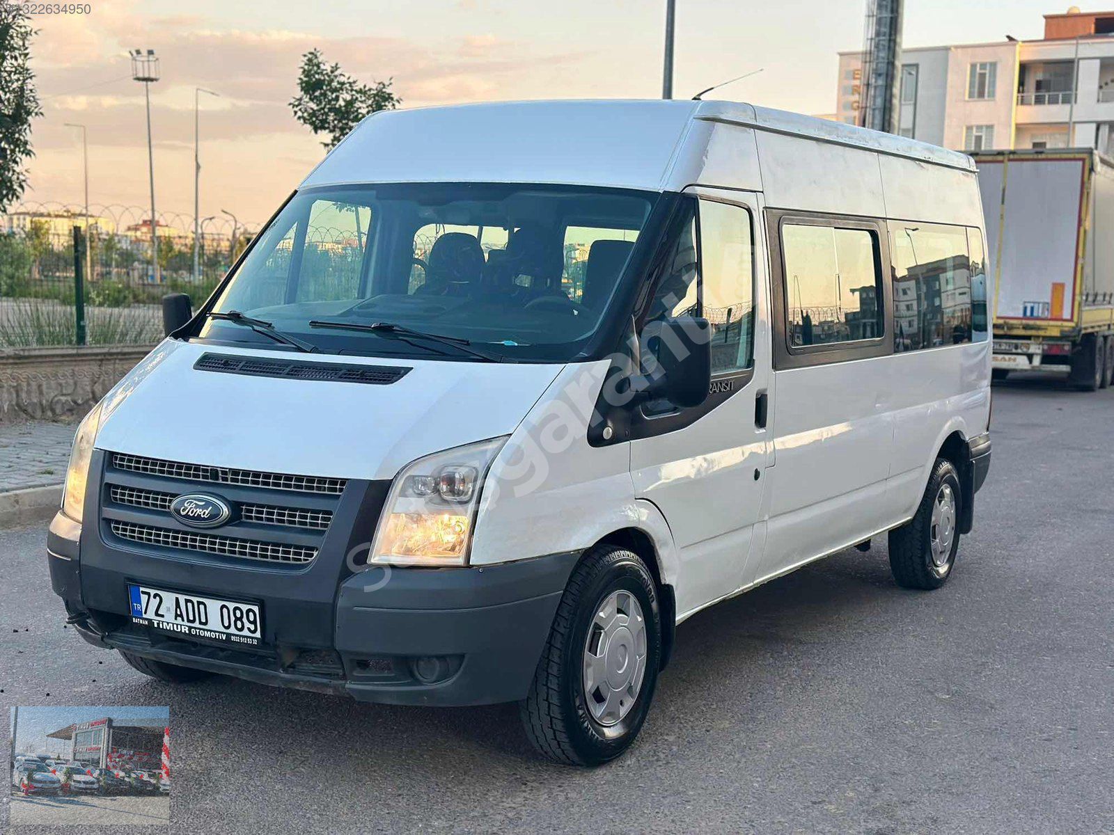 TİMUR OTOMOTİV DEN FORD TRANSİT 14 KİŞİLİK MÜNÜBÜS
