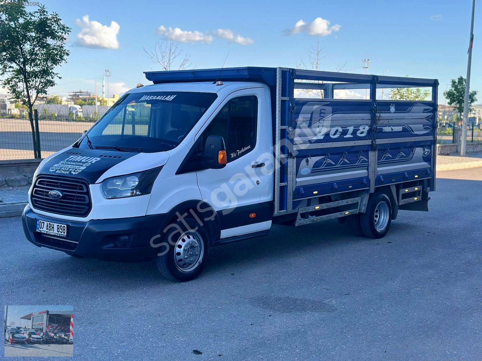 TİMUR OTOMOTİV DEN FORD TRANSİT JUMBO 350 ED KLIMALI KAMYONET