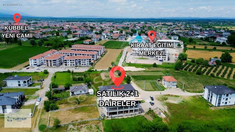 TURYAP AKYAZI'dan KONURALP MAHALLESİ'NDE SATILIK 2+1 DAİRELER