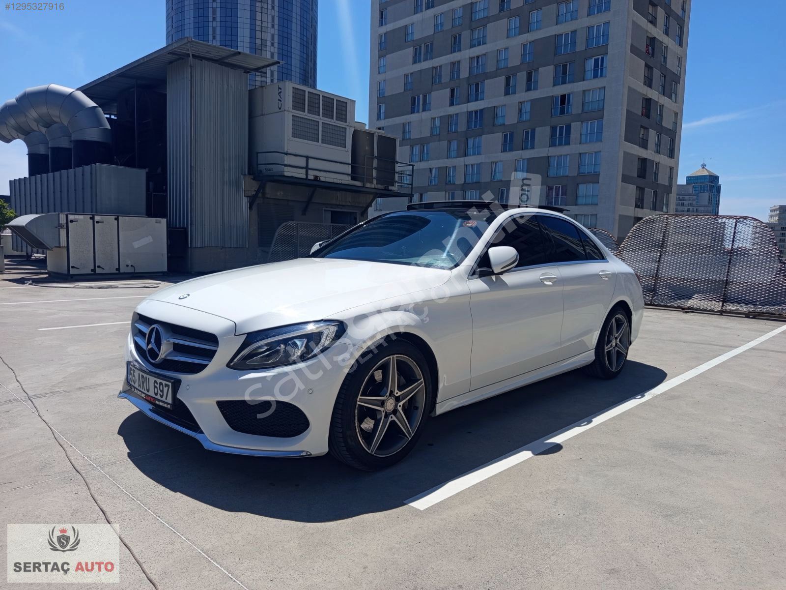 2016 MERCEDES-BENZ C200 D AMG 12 & 48 AY KREDİLİ SENETLİ SATIŞ