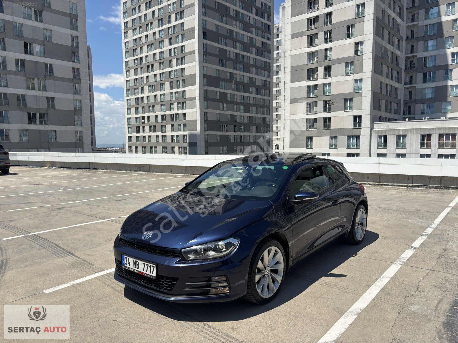 2016 VW SCIROCCO SPORTLİNE DSG CAM TAVAN SENETLİ SATIŞ İMKANI