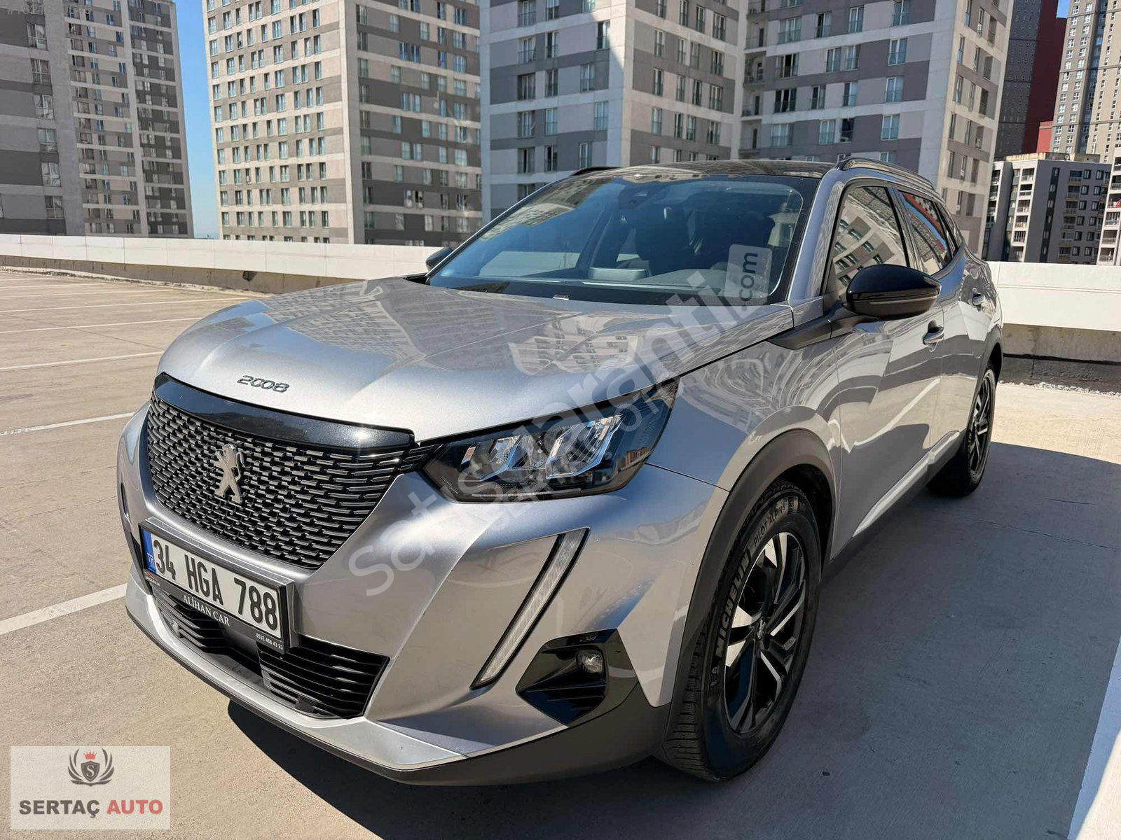 2022 PEUGEOT 2008 ALLURE OTOMATİK 12 AY KREDİ KARTINA TAKSİT