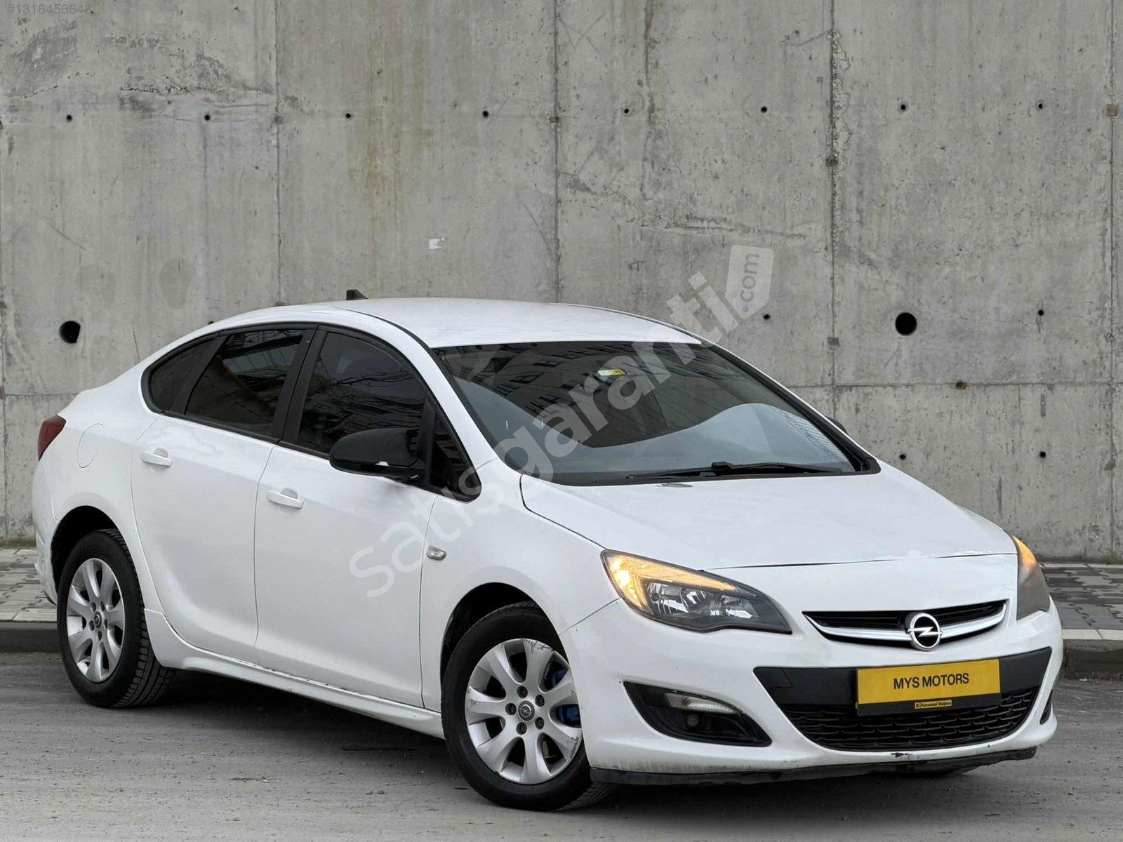 2017 OPEL ASTRA 1.6 CDTİ DESİGN 210 BİN PEŞİN 36 AY