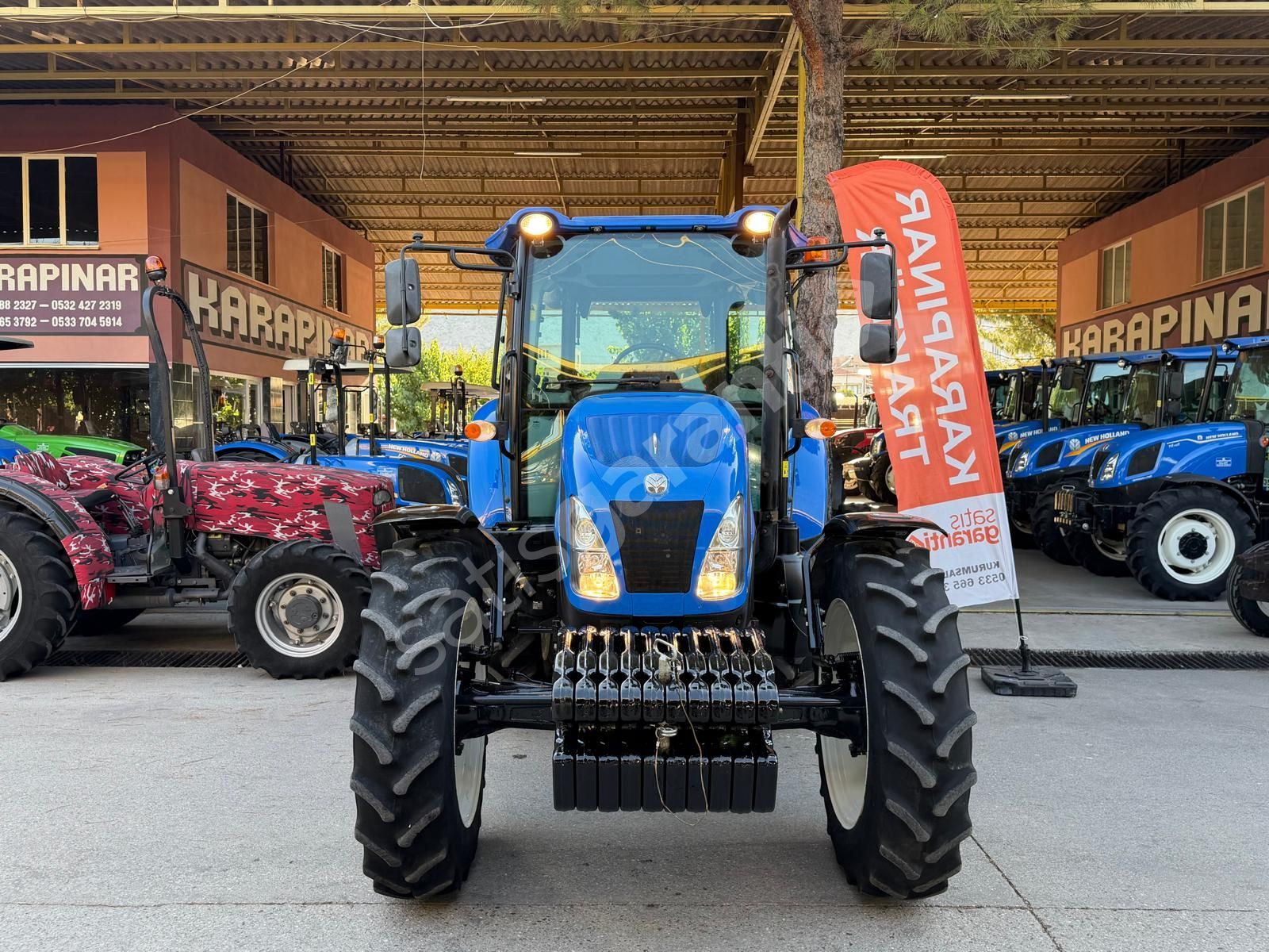 NEW HOLLAND TD100D BM. PS. SIFIR AYARINDA